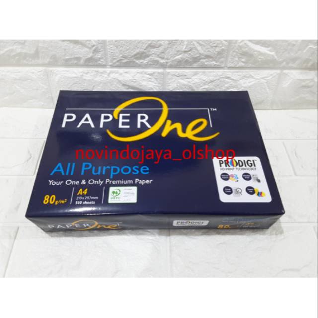 

Kertas HVS A4 80 gr paper one