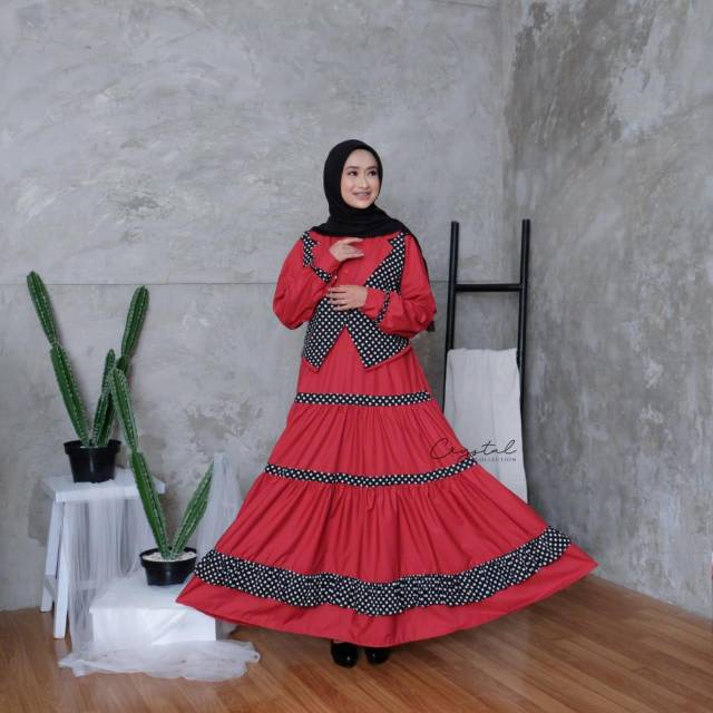 Gamis Inayah / gamis tuyobo / gamis wanita