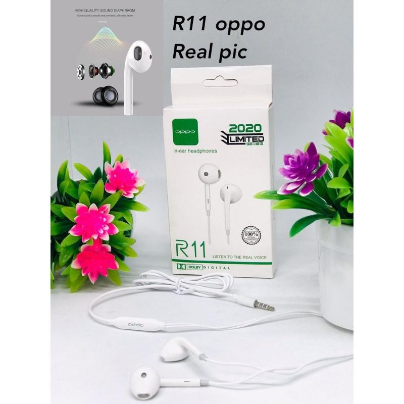 Handsfree oppo R11 earphone oppo R11 Headset oppo R11