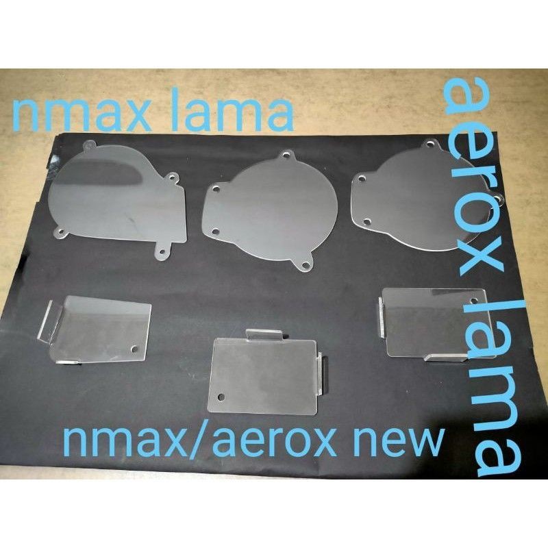 COVER PULLY AEROX COVER CVT AEROX COVER PULLY NMAX COVER CVT NMAX ACRYLIC FREE BAUT