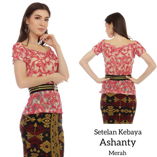 Setelan Kebaya Bali Pesta Modif Ashanty