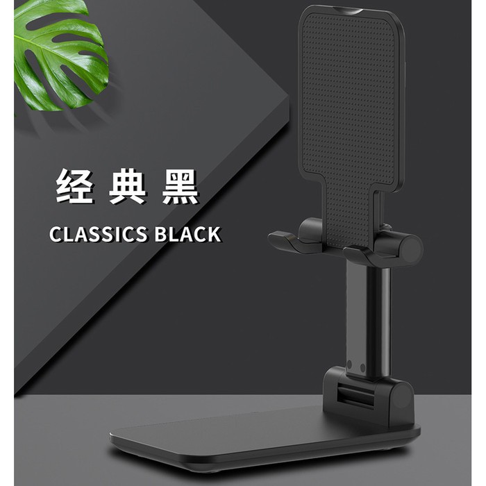 KKMOON Dudukan Smartphone Tablet Stand Holder Multi Angle Warna Hitam