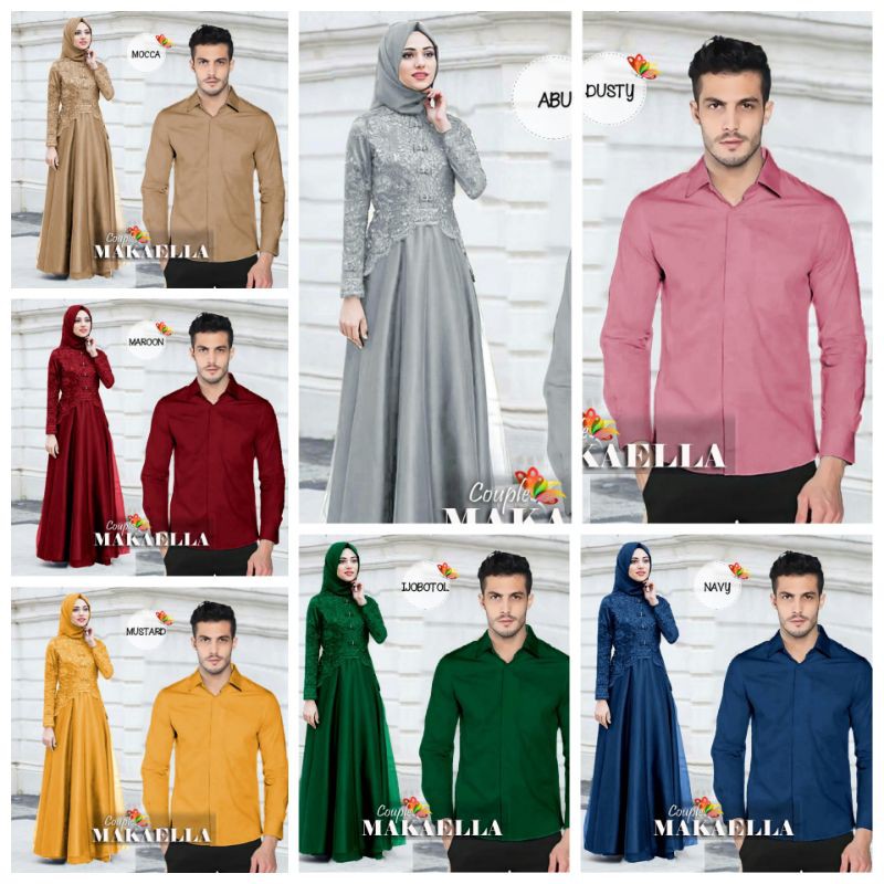 CP MAKAELLA CP MIKASA JC COUPLE KAELLA MAXY COUPLE KONDANGAN COUPLE PESTA COUPLE GAMIS KEKINIAN