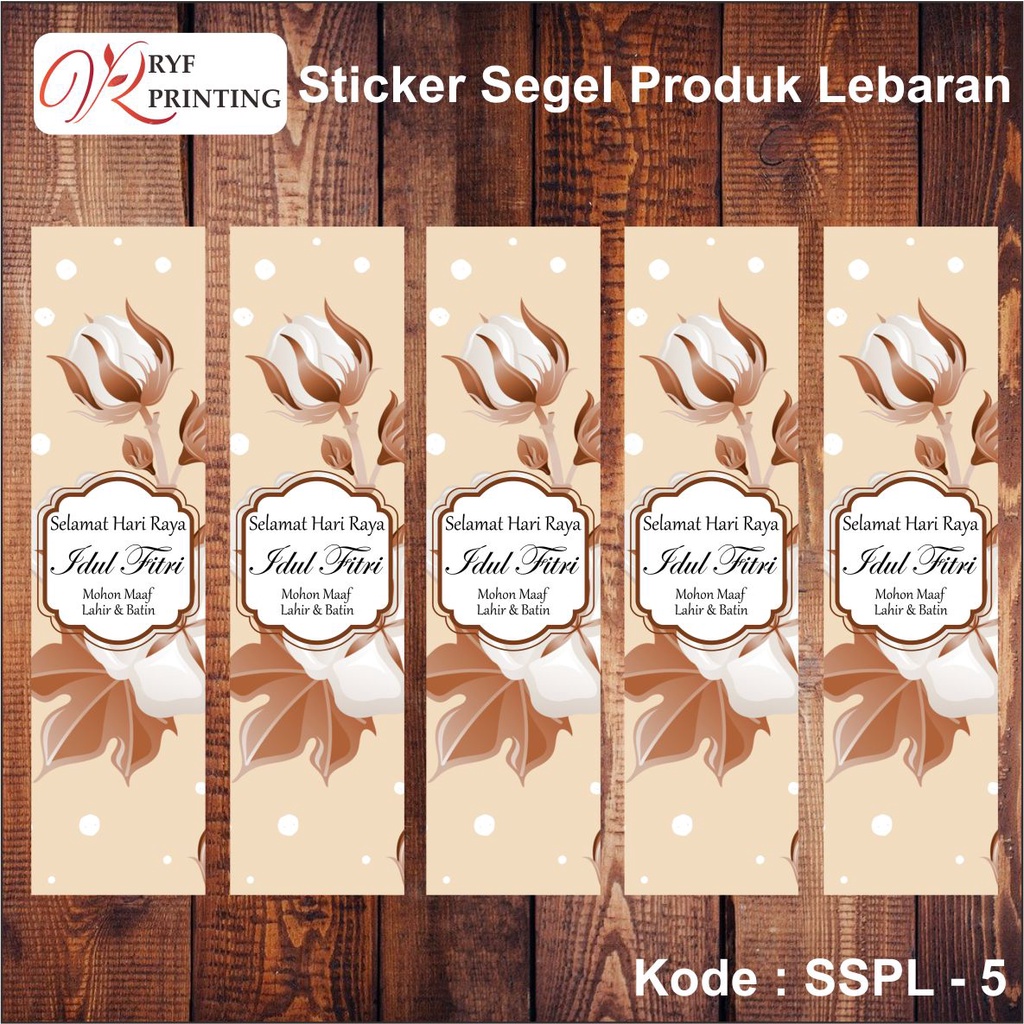 

STICKER SEGEL PRODUK LEBARAN