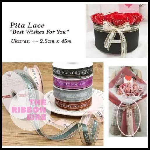 

Pita Lace Roll / "Best Wishes For You" / Pita Kado/ Pita Kue