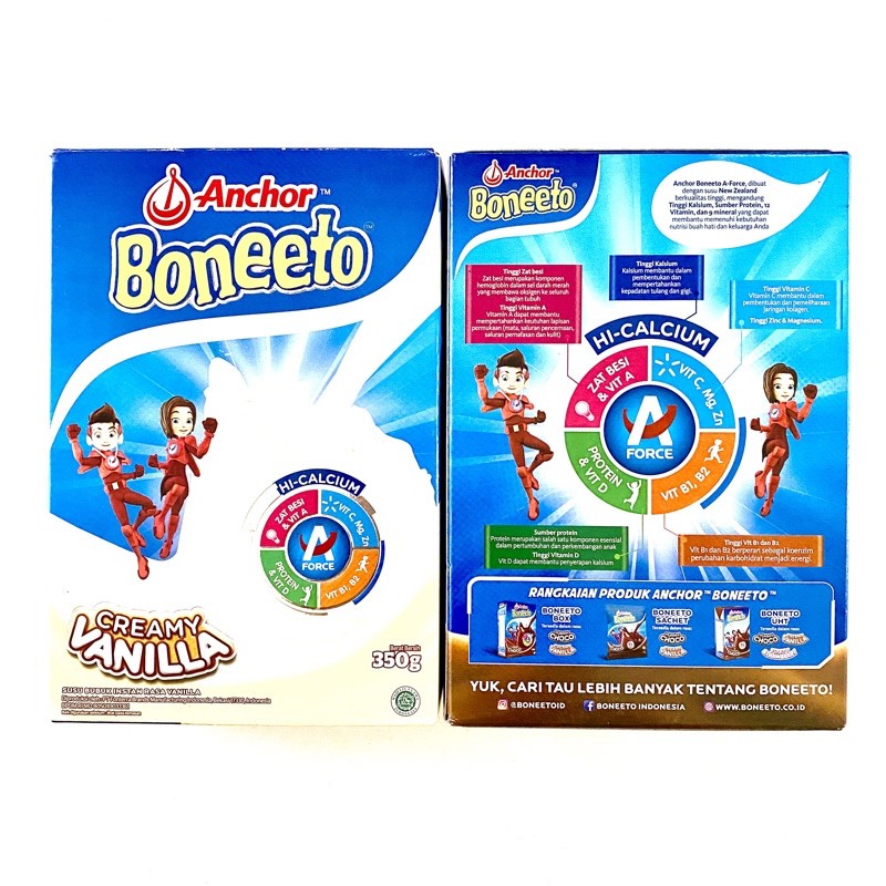 susu bubuk boneeto 350gr (ada2varian)-Vanila