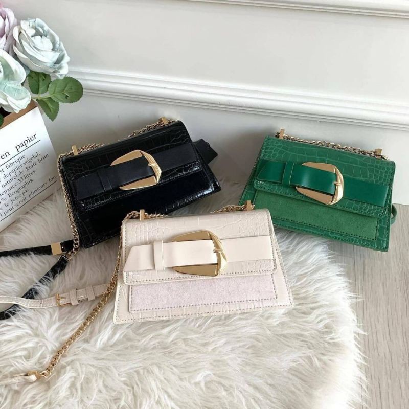 Pedro Sylman Croco Shoulder||Tas Pedro||||Shoulder Bag||Tas wanita