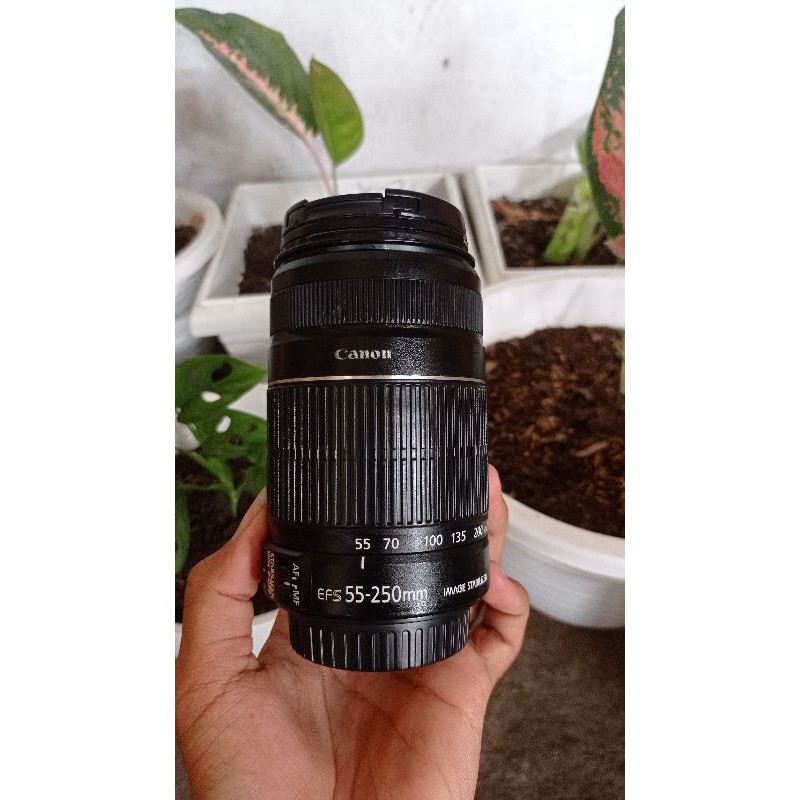 Lensa Tele 55-250mm IS II Muluss for Canon