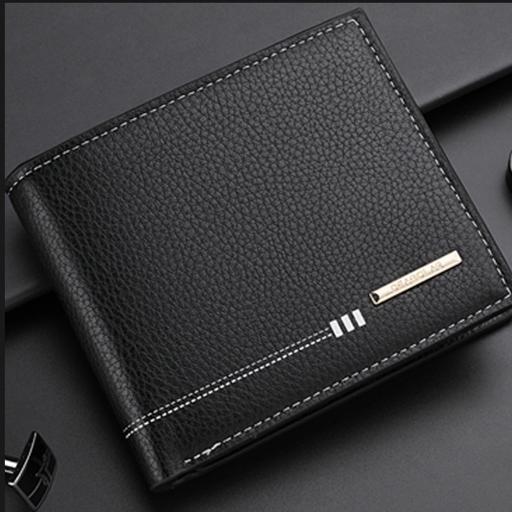 DOMPET LIPAT PRIA DARWIN KULIT IMPORT ORIGINAL DEABOLAR HITAM WA531B5 DISTRO KEREN PREMIUM COWOK KARTU KECIL MINI PENDEK LAKI BRANDED MURAH SIMPLE TIPIS POLOS BATAM