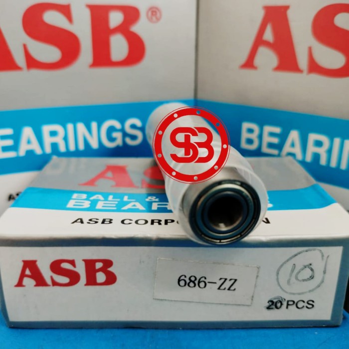 Bearing / Laker / Laher 686 ZZ ASB