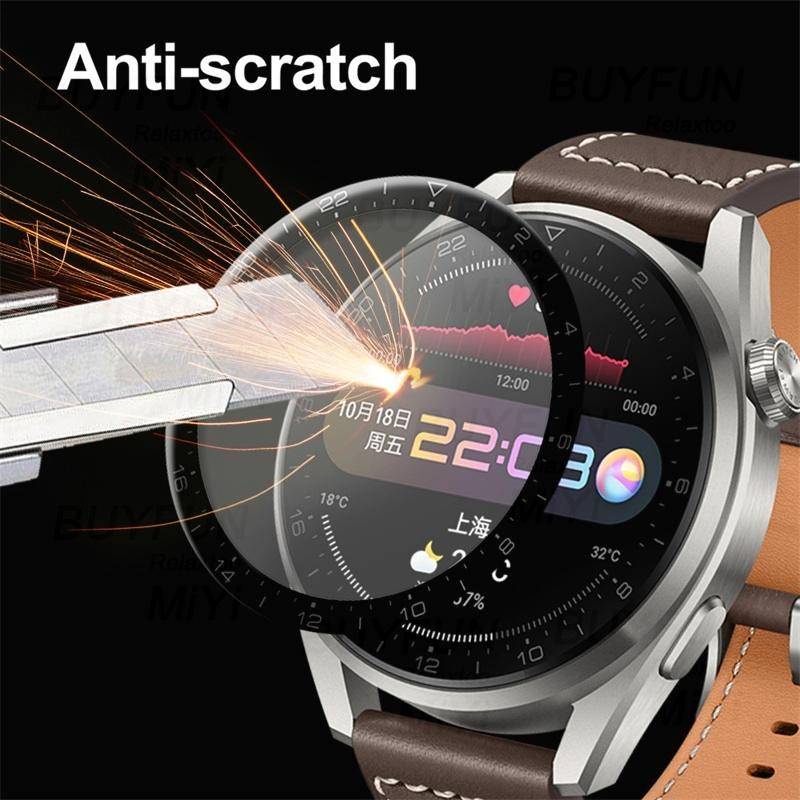 Pelindung Layar Tempered Glass 9D Untuk Smartwatch Huawei Hauwei Honor GS3