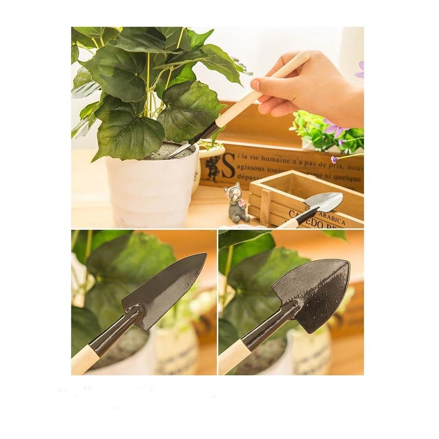 Mini Garden Tool Gagang Kayu (3pcs)