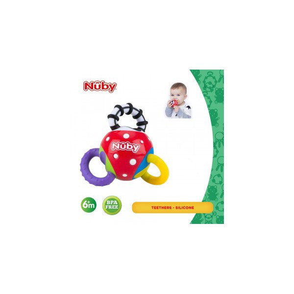 Nuby Twista Ball Teether Rattle