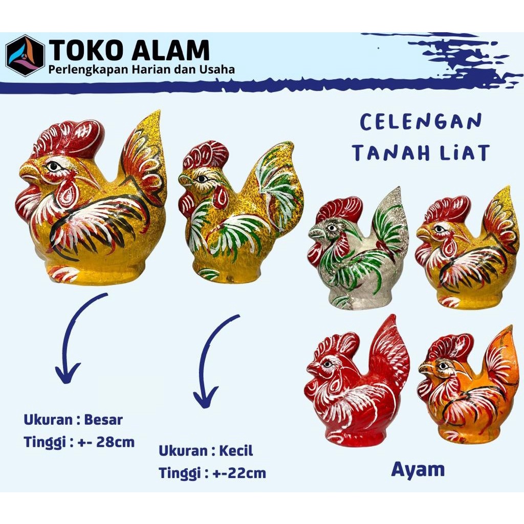 CELENGAN TANAH LIAT KARAKTER