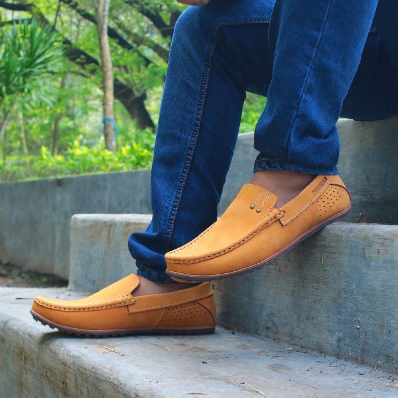 Sepatu Casual Nawies kulit asli / Maestro