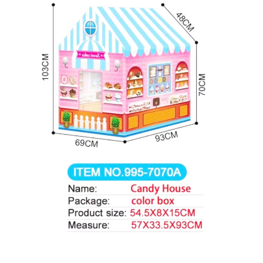 Tenda Rumah Candy House 995-7070A Lol Sister