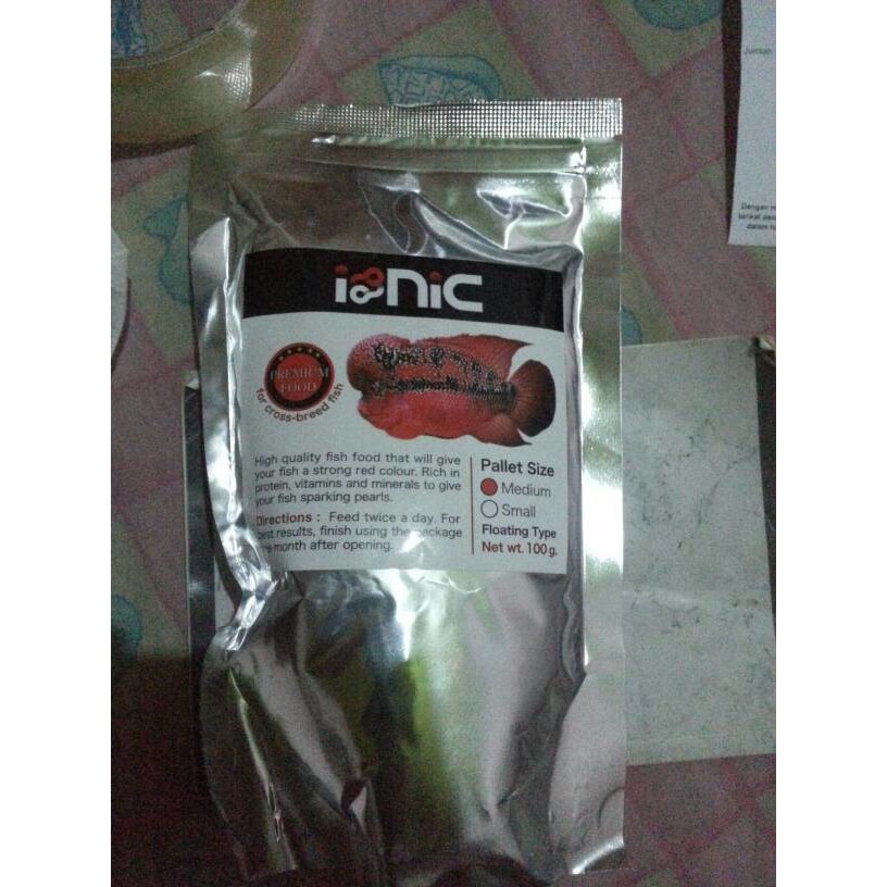 JUAL  Pelet ikan louhan ionic made in thailand