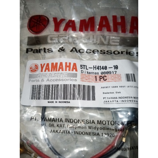 Fiting lampu depan mio
