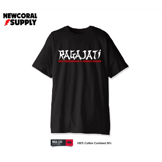 Baju Kaos RAGAJATI Cotton Combed 30s Kualitas Distro Termurah