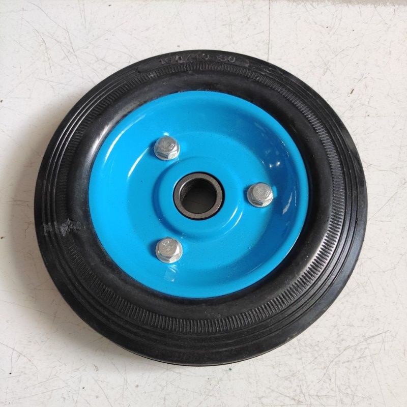 roda trolly 6&quot; biru / roda gerobak 6&quot; biru / roda roly 6&quot;