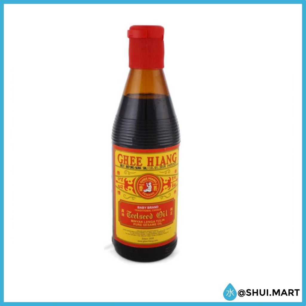

MINYAK WIJEN / SESAME OIL BABY GHEE HIANG 330 ML