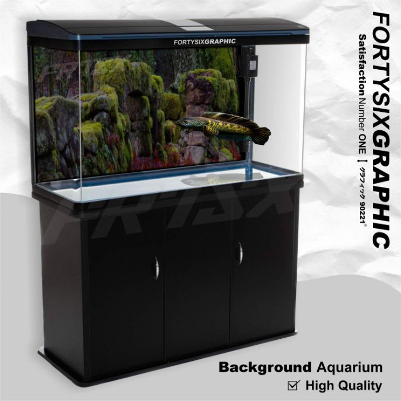 Background alam aquarium | Background Aquarium | Bekron Akuarium
