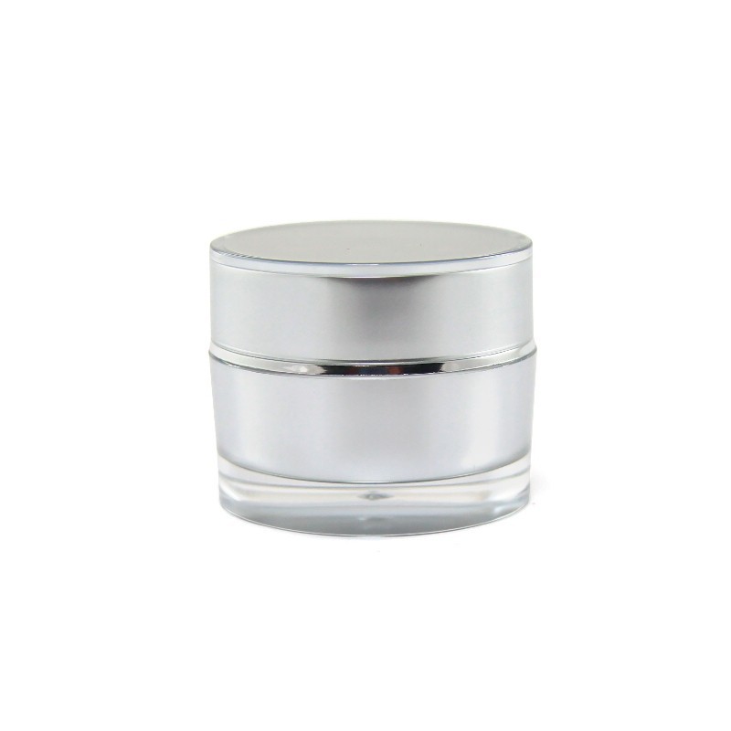 Pot Kosmetik Silver 10 Gram / Wadah Kosmetik / Tempat Cream Murah Dan Berkualitas / Pot Cream Silver