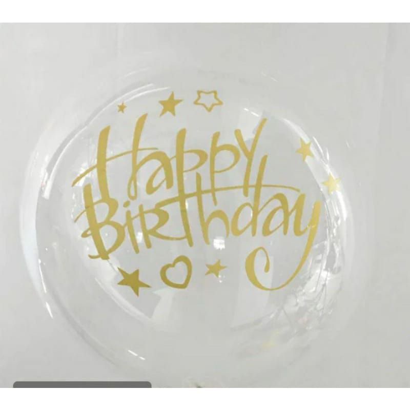 Sticker Happy Birthday Balon Pvc / Sticker Bobo Balon / Sticker Balon