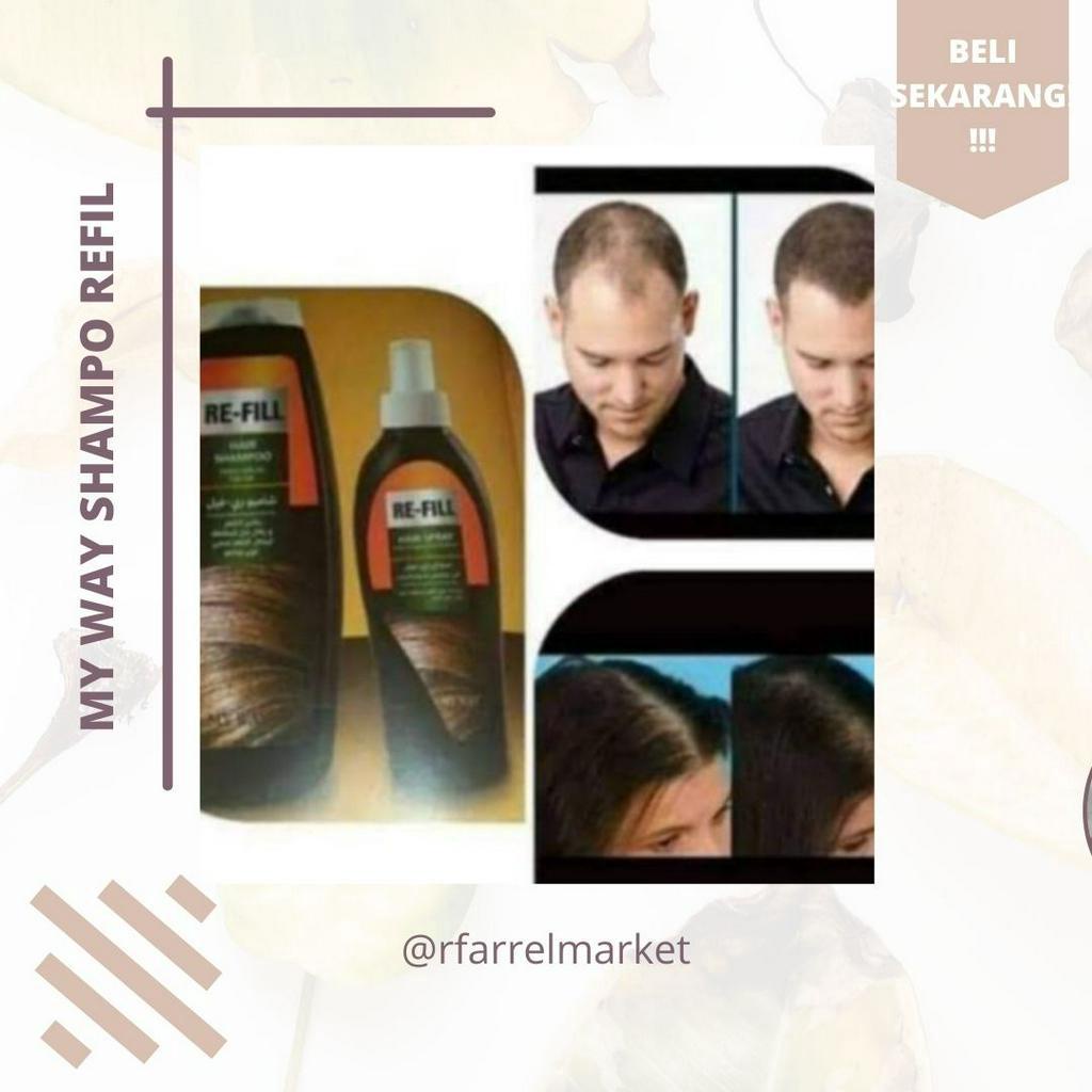 ✅rfarrelmarket [ TERMURAH ] MY WAY shampo My Refill, shampo Nature anti rontok / my way shampo peraw