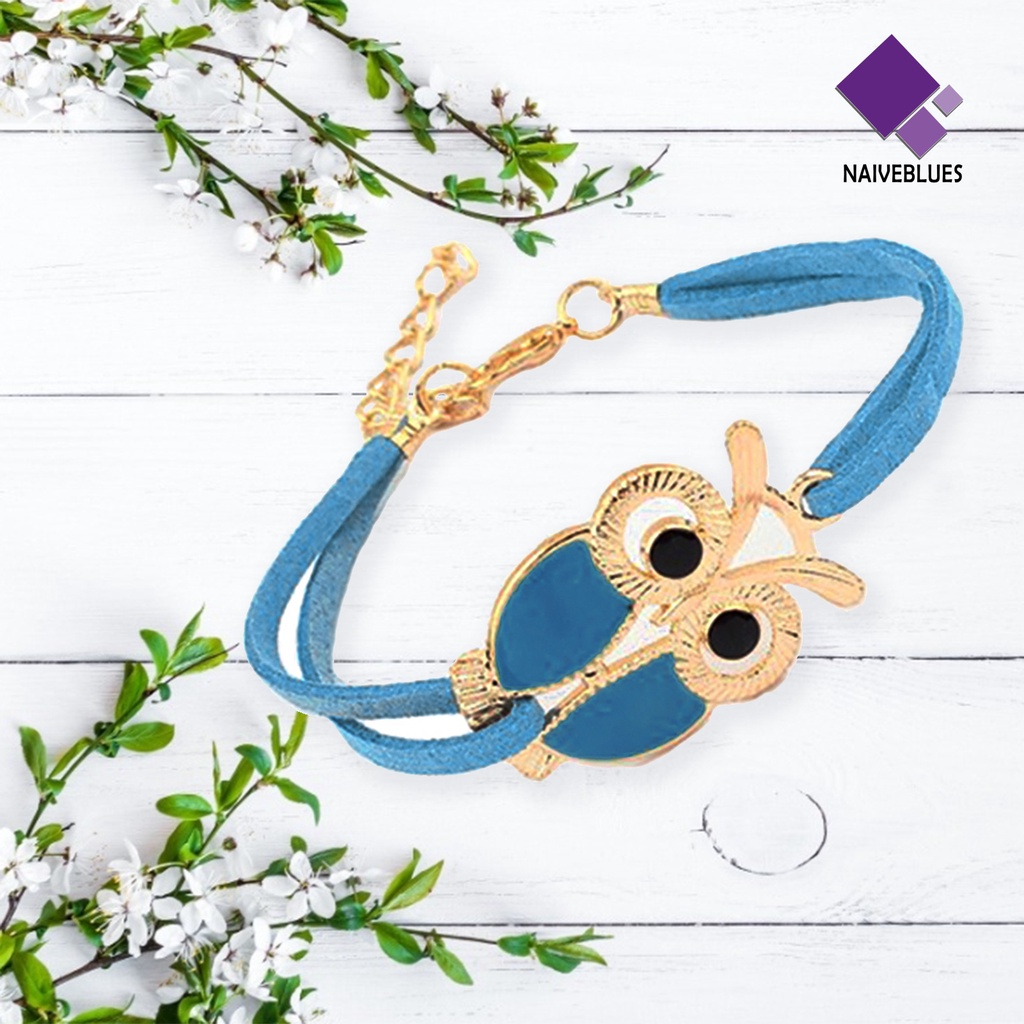 Gelang Model Dua Lapis Bahan Alloy Gaya Retro Untuk Wanita