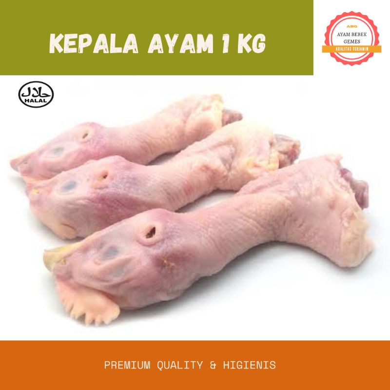 

Kepala Ayam Segar/Frozen 1 kg