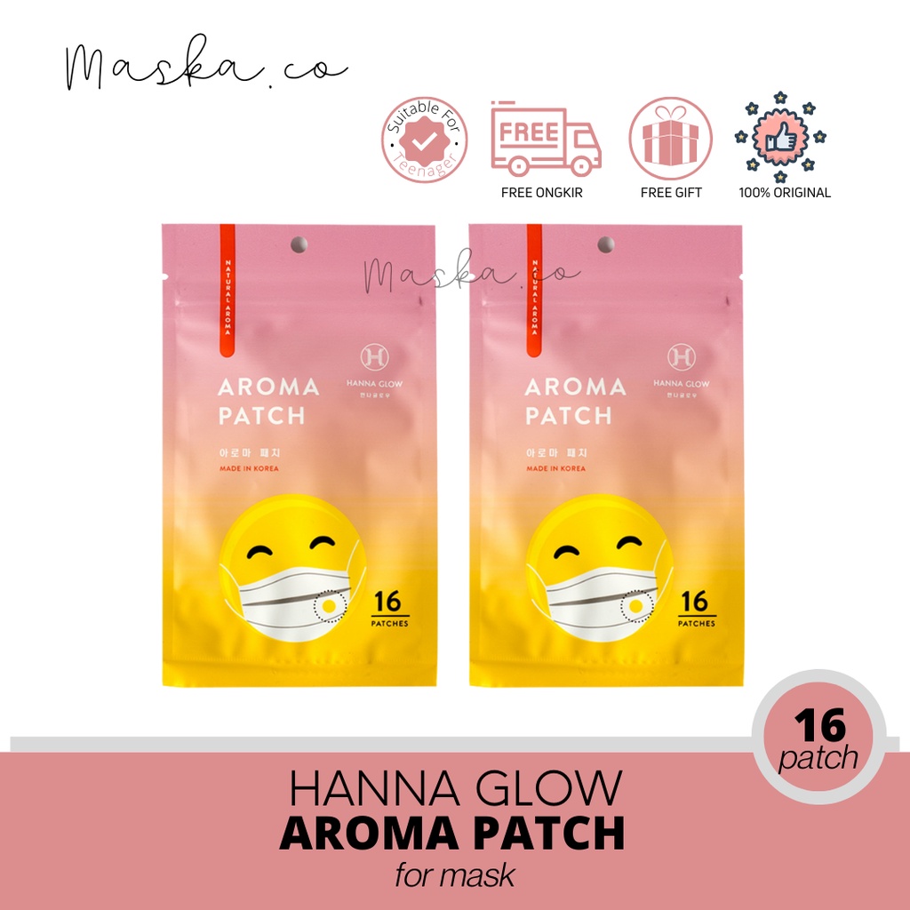 Stiker Masker Aroma Peppermint Patch Masker Tempelan Masker Pewangi Masker