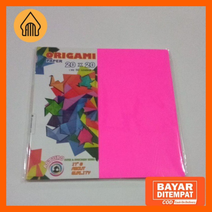 

KERTAS LIPAT / ORIGAMI ASTURO 20×20 ISI 50 LEMBAR