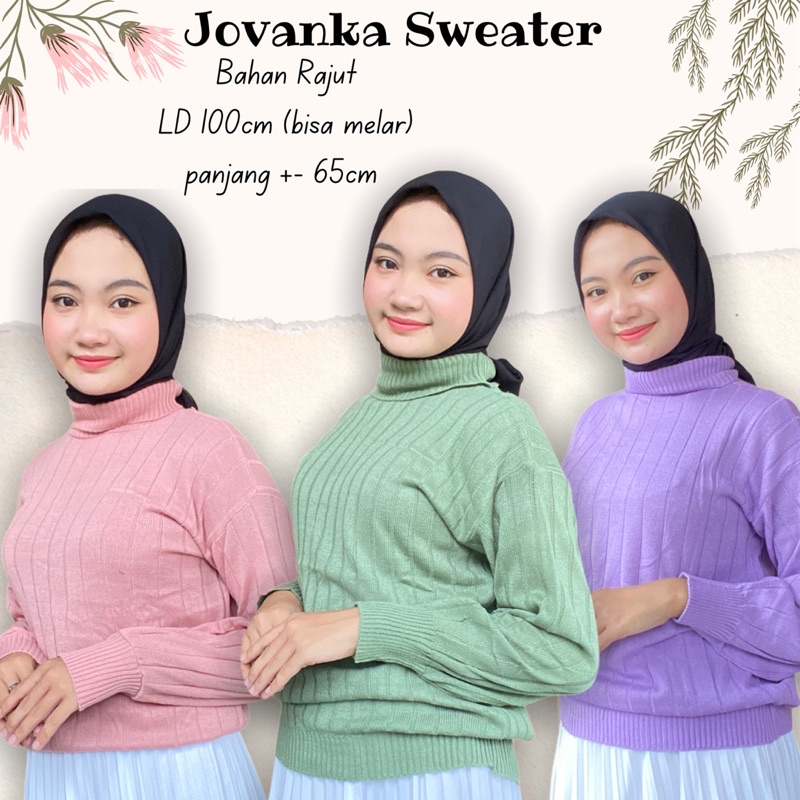 RAJUT JOVANKA / RAJUT OVERSIZE / TURTLENECK KNITWEAR