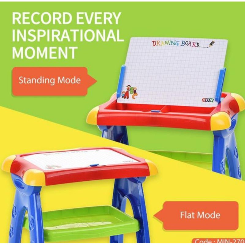 MAGNETIC LEARNING TABLE papan tulis alfabet magnet belajar menghitung