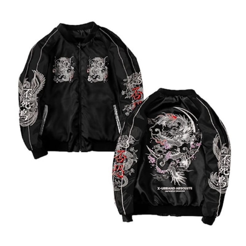 JAKET SUKAJAN JAKET BOMBER JAKET PARASUT JAKET KURODE RYU