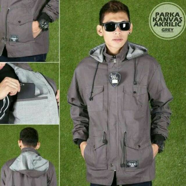 PROMOOOO JAKET PARKA  KANVAS PREMIUM THE BOJIEL / JAKET PARKA PRIA