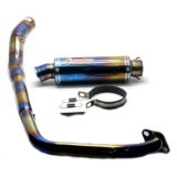 KNALPOT HOGO GP FULL PELANGI STAINLESS VERZA