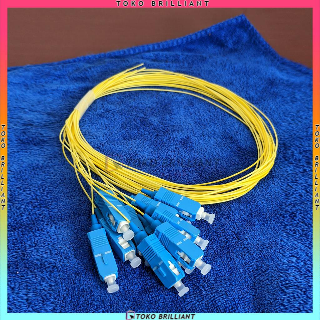 Fiber Pigtail SC/UPC 0.9mm SM 1 Meter Kabel Fo Pigtail 1.5M SC UPC [BISA COD]