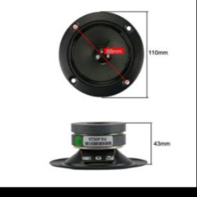 Tweeter Speaker 3 inch