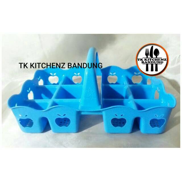 rak aqua gelas plastik / keranjang aqua gelas plastik isi 12 pcs