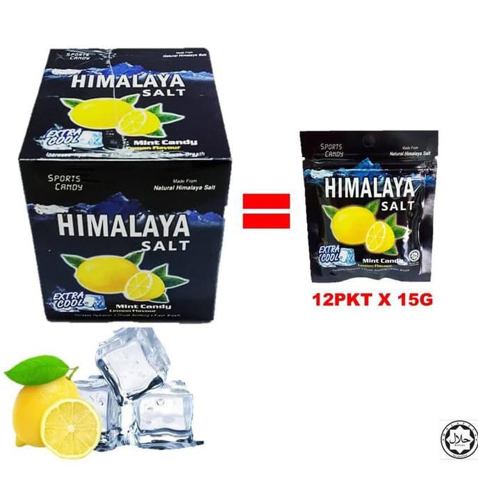 

Ayo Promo Permen Big Foot Himalaya Salt Lemon Mint Sport Candy per box isi 12 bu Murah