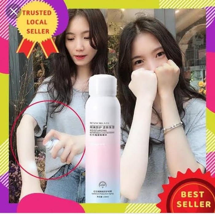 BISA COD]MAYCREATE PEMUTIH BADAN pemutih wajah glowing cepat permanen