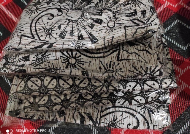 Tey-17 Batik Wanita Asj Sa Hrb026 Kenongo Kemeja Tosca Pendek