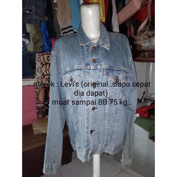 jaket levis preloved original