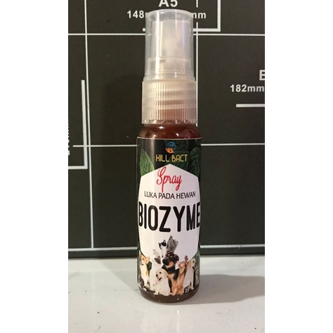 BIOZYME SPRAY OBAT LUKA SEMPROT UNTUK HEWAN TERBUAT DARI BAHAN HERBAL