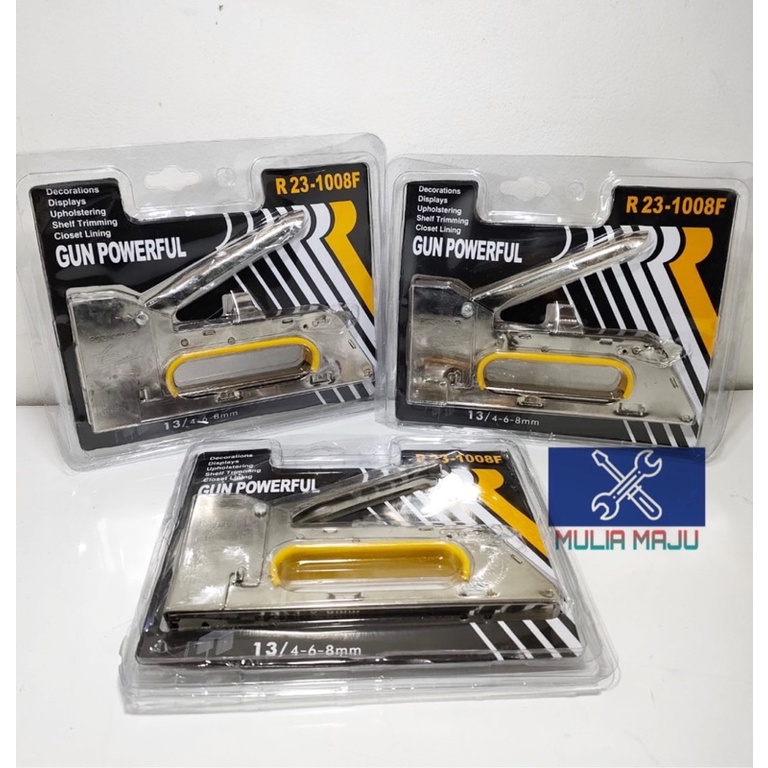 

staples tembak powerful /Gun Tacker /Staples Gun