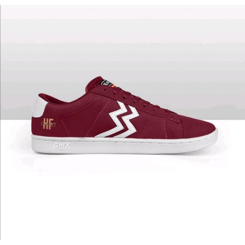 Geoff Max - HF Court Red White | Sepatu Pria | Sneakers Pria