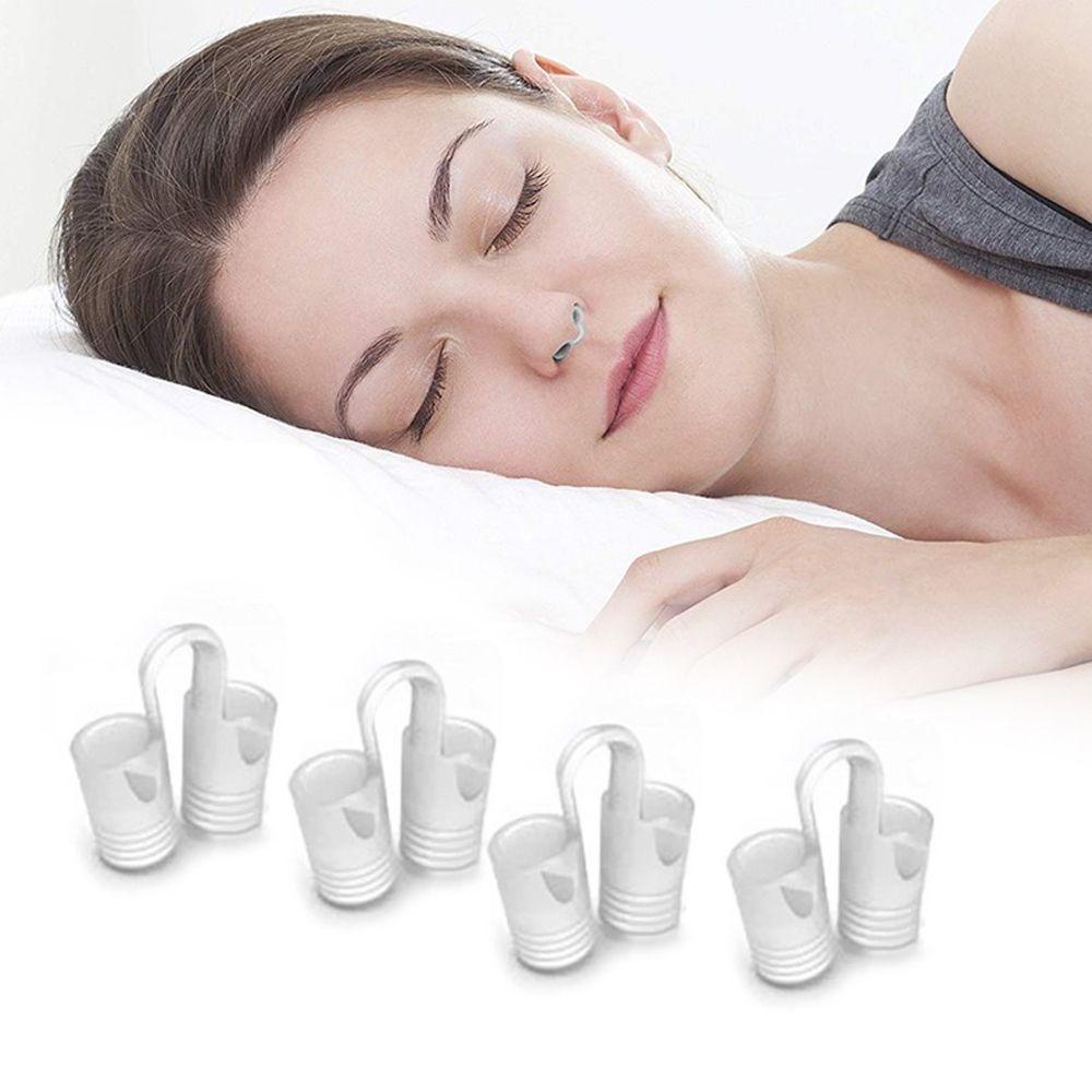 Top 8PCS Stopper Mendengkur Silikon Hidung Dilators Silent Breathing Nose Clip