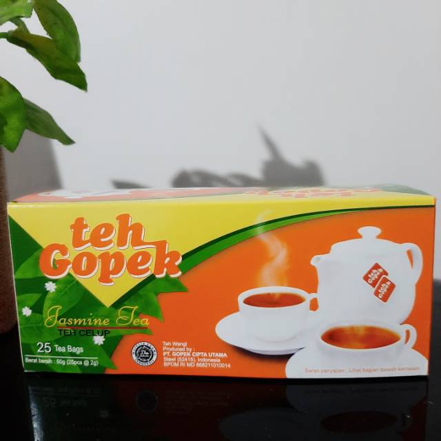 

TEH GOPEK KHAS SLAWI/TEGAL TEH CELUP MELATI (MINIMAL PEMBELIAN 5PAK)